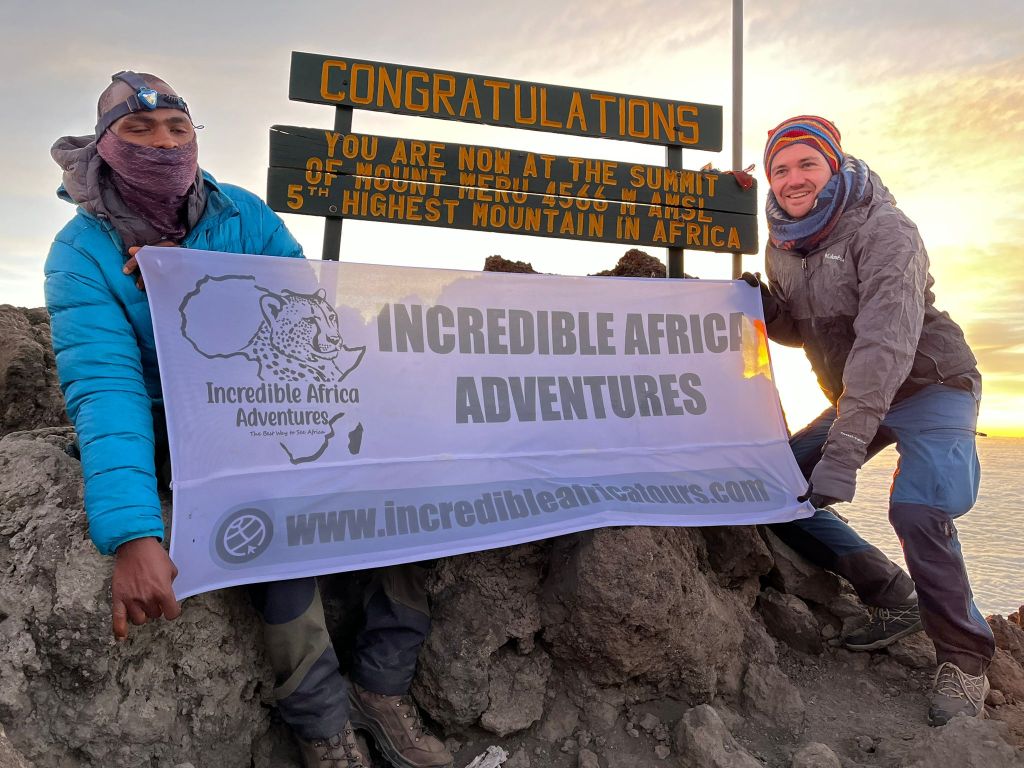 12 Days Mount Meru and Kilimanjaro Climb